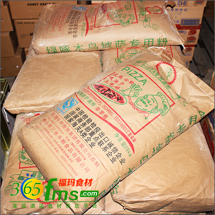 绿啄木鸟意大利薄饼粉25kg 5