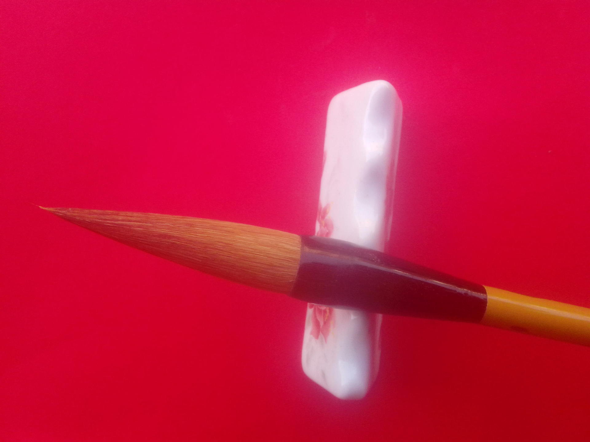 厂家直销进贤县文港镇骏马牌毛笔 湘妃狼斗图