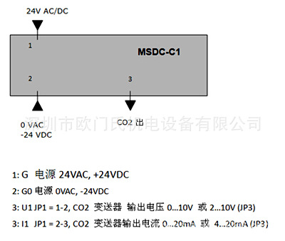 风管道型插入式二氧化碳浓度传感器 CO2二氧化碳变送控制器