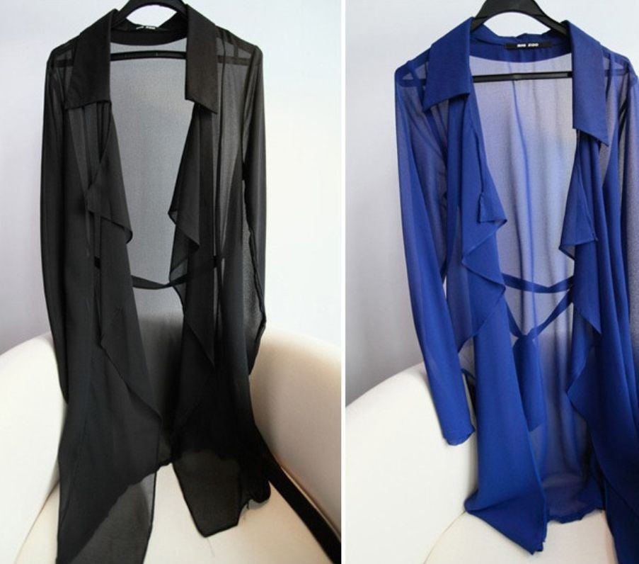 2014<em>长款</em>雪纺<em>开衫</em> 图片_高清大图 - <em>阿里巴巴</em>