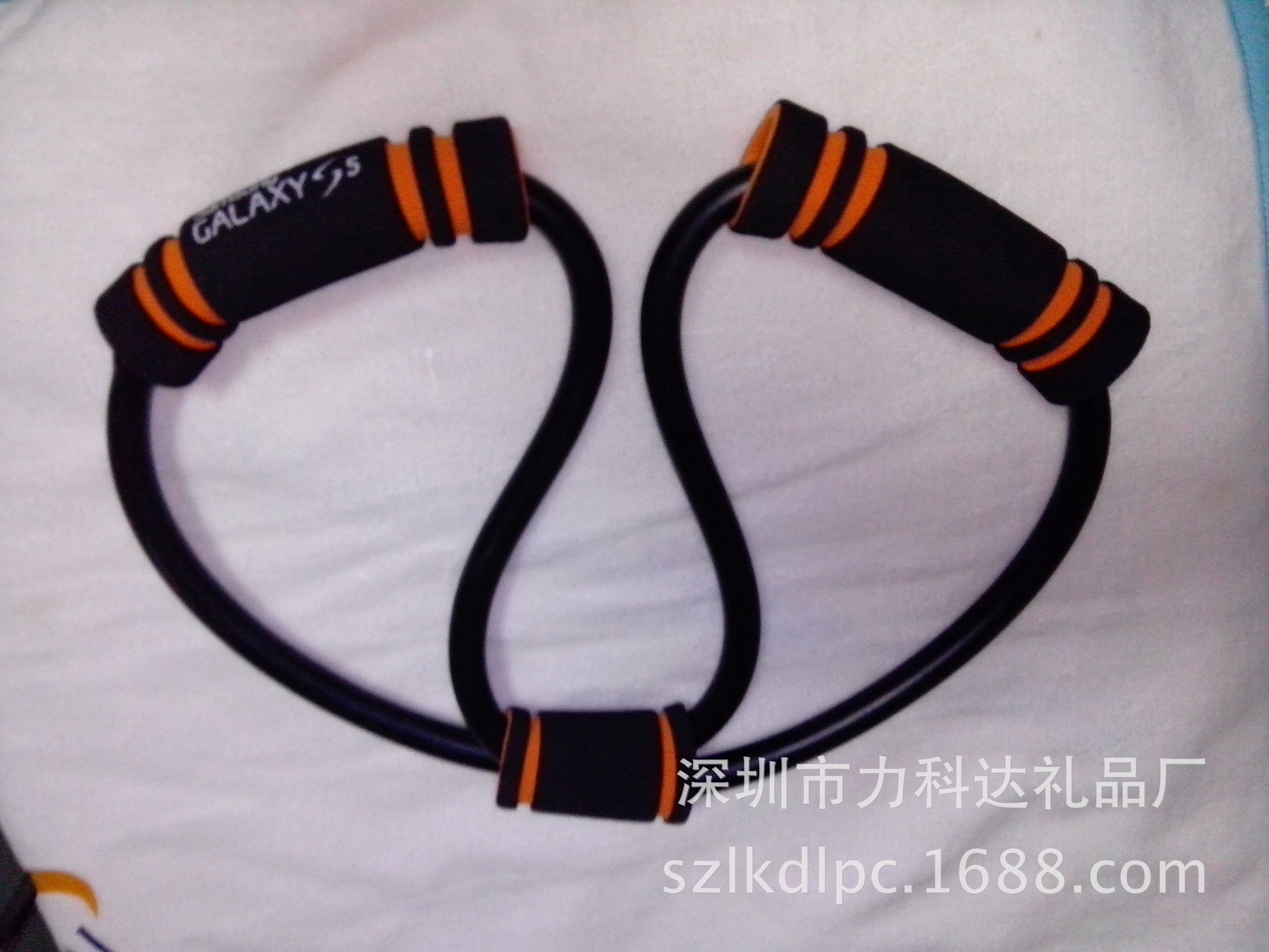 健美八字拉力器双色