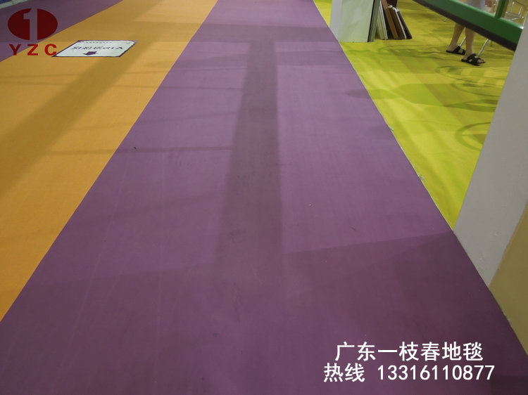 展会地毯覆膜2014