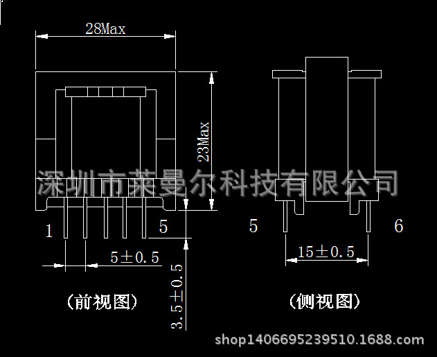 高频变压器 共模电感 驱动变压器 电流互感器-莱曼尔-lme   ee8