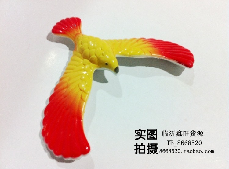 大量批发80后经典怀旧玩具平衡鸟平衡鹰塑料重力鸟不倒