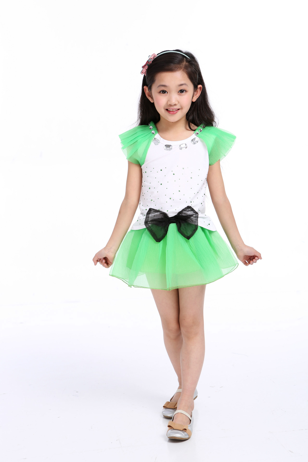 【2014<em>女孩</em>跳舞裙<em>舞蹈</em>裙<em>幼儿园</em>园服自由搭配