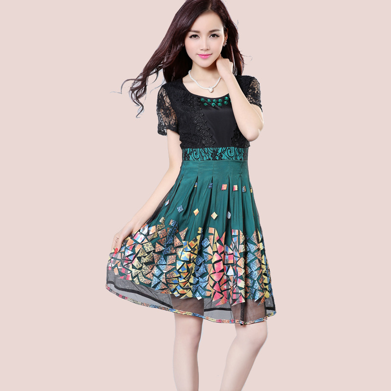 女装正品<em>哥弟</em>短袖<em>女士 连衣裙</em> 高端气质夏季新