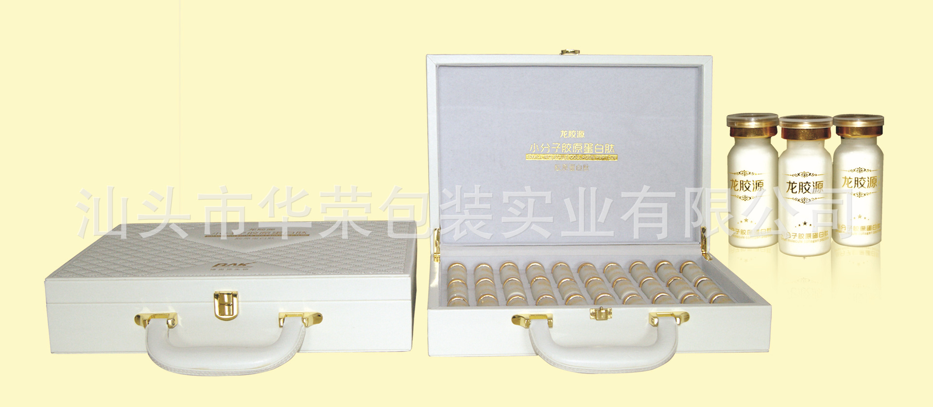 (龙胶源)小分子胶原蛋白肽(5g×30瓶 粉剂 皮盒 西林瓶