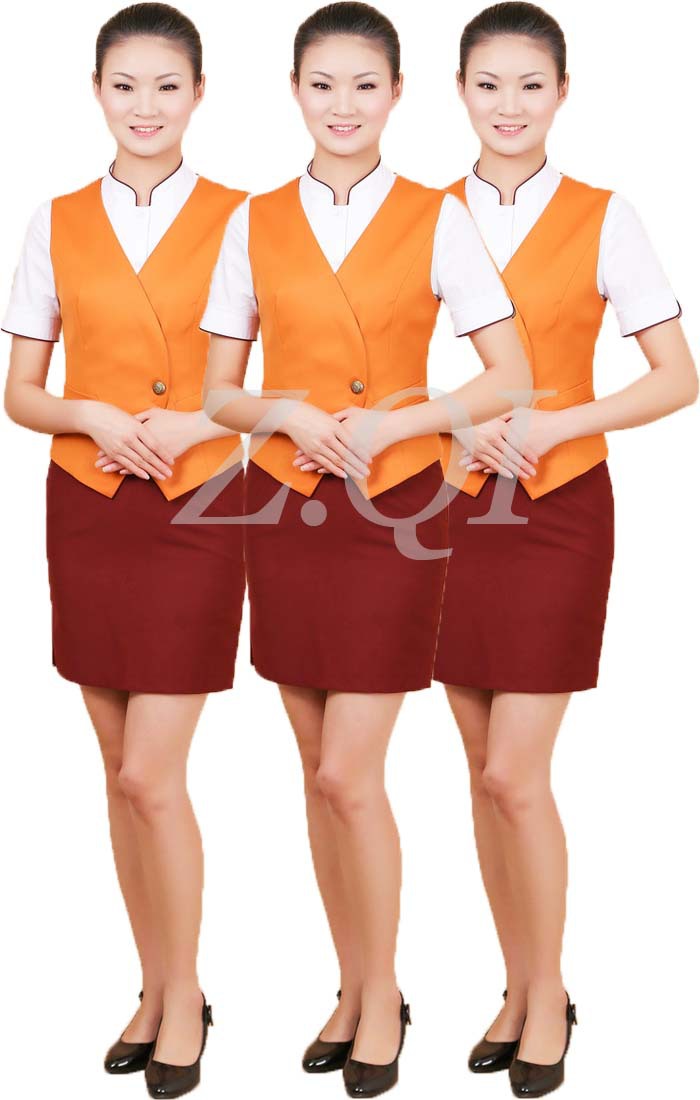 冲上云霄 空姐 制服 幸福航空空姐制服 马甲 衬衣 裙子