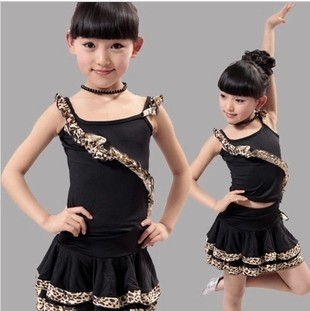 <em>儿童</em>舞蹈服装练功服<em>儿童拉丁舞</em>裙六一演出服女