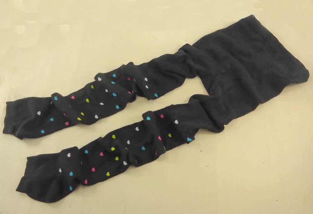 Korean diamond-shaped heart-shaped ankle pants and camel hair slimming pantyhose pic 25
