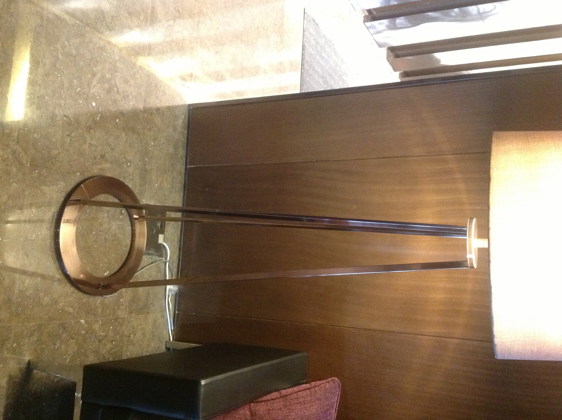 酒店定做台灯镀金不锈钢底座2