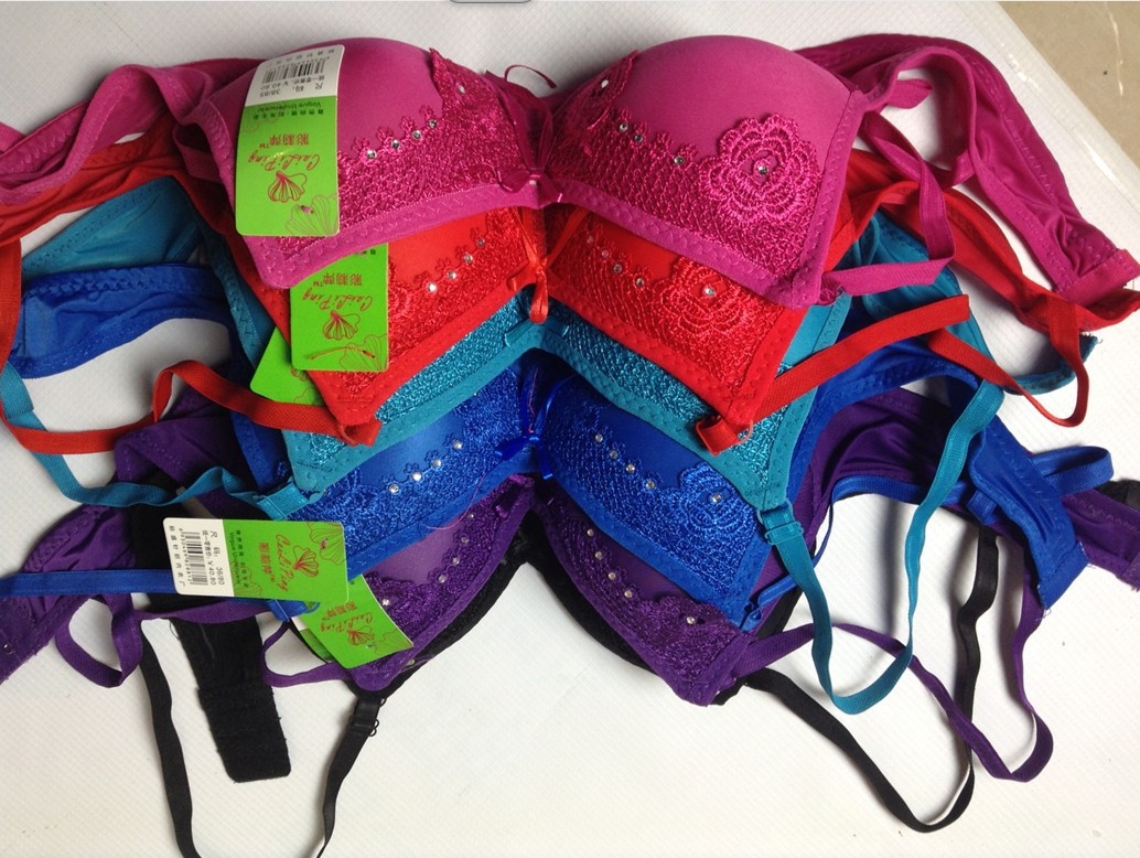 <em>地摊货</em> 春秋款女士<em>文胸</em>蝴蝶结蕾丝花边 少女胸