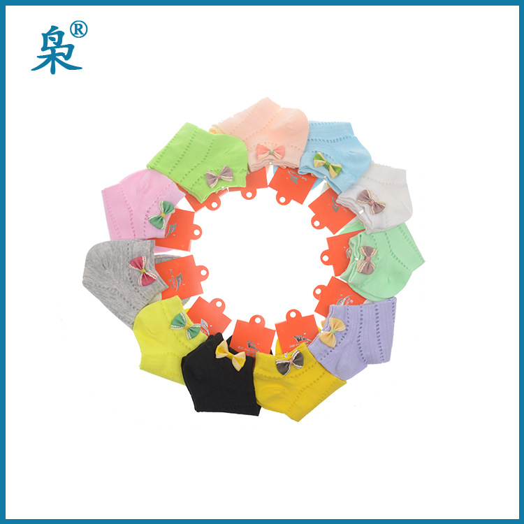 女蝴蝶结洞洞网袜016