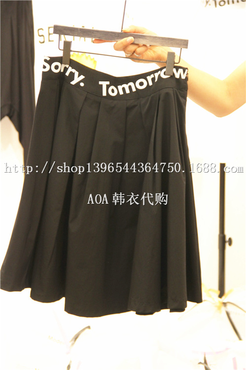 2014夏季新款*<em>AoA</em>*韩衣东大门代购<em>女装</em>纯色半