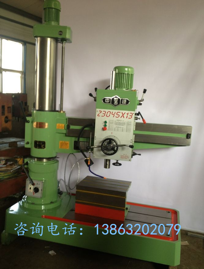 中捷Z3040摇臂钻床主轴行程280、320多种摇臂钻可称深孔钻床