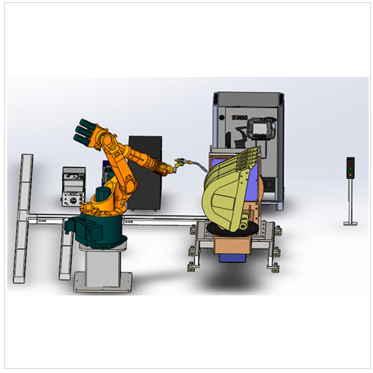 焊接机器人_挖斗焊接机器人 挖掘机自动 重工
