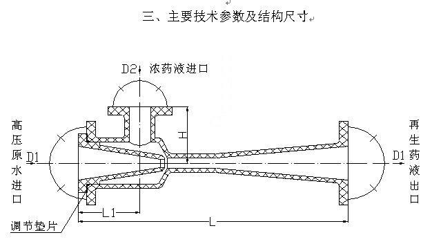 厂家专业定制蒸汽加热不锈钢喷射器 文丘里管道式喷射器