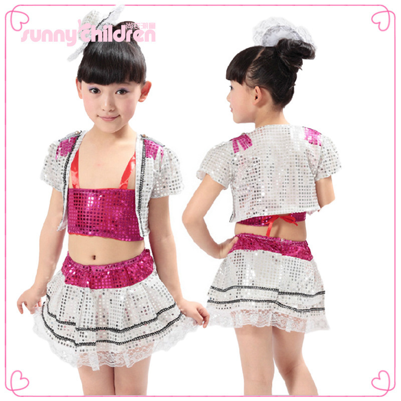 六一儿童节 演出服装 女童舞蹈裙小学生幼儿爵