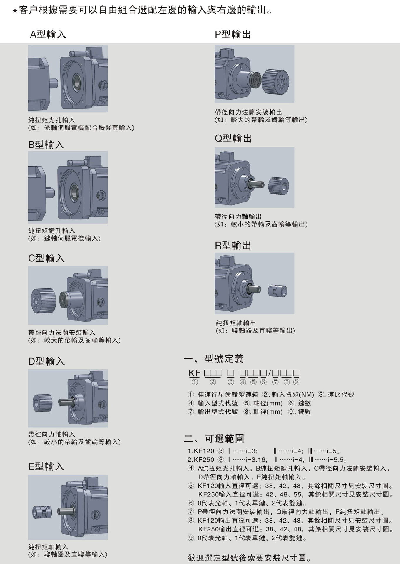 厂家直销变速箱 佳速KF伺服行星齿轮变速箱 优质的数控机床变速箱