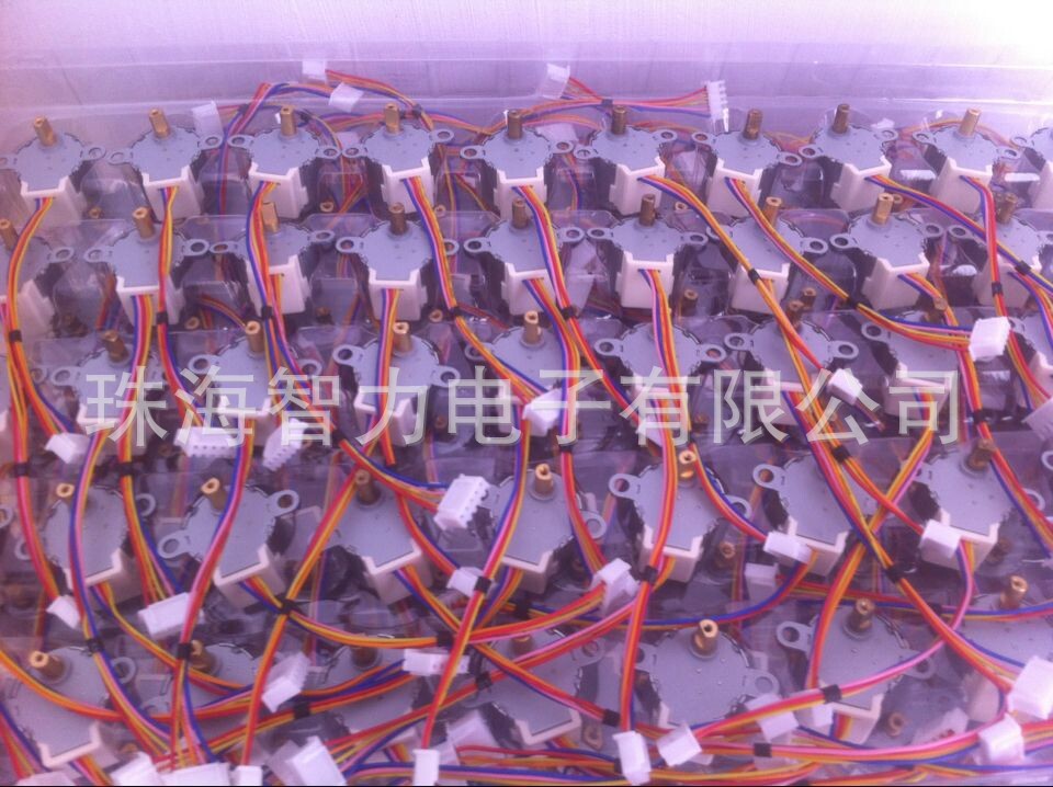 供应智能吸水龙头用24BYJ48步进电机,质量可靠,价格优惠！