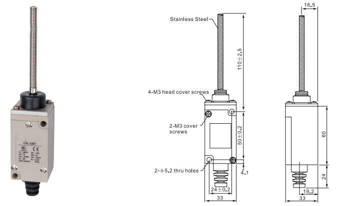 电工电气/开关/行程开关/CHL-5381