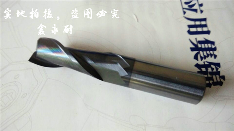 株洲钻石钨钢铣刀四刃直柄平头立铣刀GM-4E-D6.0-G钨钢铣刀