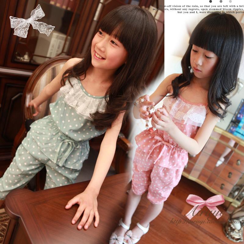 <em>童装</em>代理 童装免费加盟 <em>女童</em>韩版水玉点套装 童