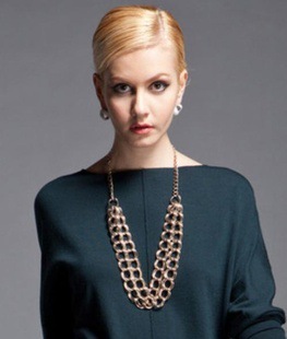 欧美<em>新款毛衣</em>链 时尚复古 <em>衣服</em>配饰<em>长款</em>复古项