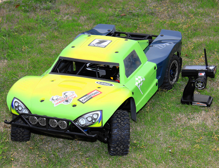 1:5越野模型车5T油动车*四驱燃油车RC遥控车