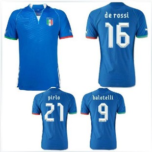 足球、篮球服-13-14意大利队球衣正品 足球服