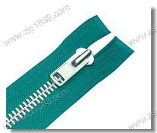 5号金属白铜双开尾拉链01