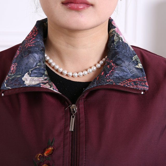 【新款中老年胖妈妈女装<em>春秋季马甲</em>马夹气质外