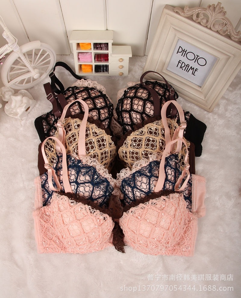 2014新款内衣<em>文胸品牌</em>调整型<em>乳罩</em>深V学生<em>日系</em>