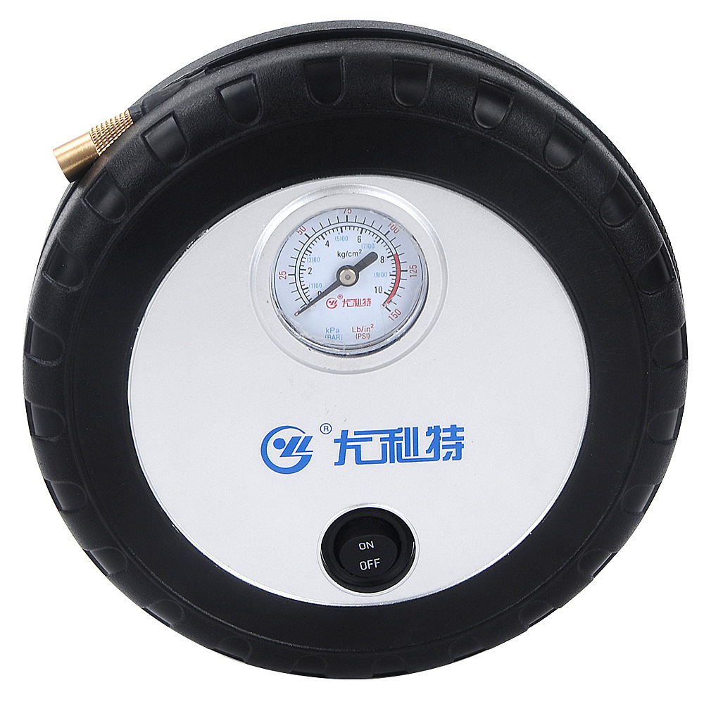 尤利特正品7026便携式车载打气泵,迷你轮胎打气泵57-2A2211