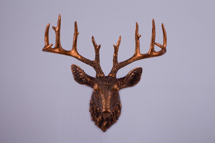 鹿头-壁挂(仿真效果)