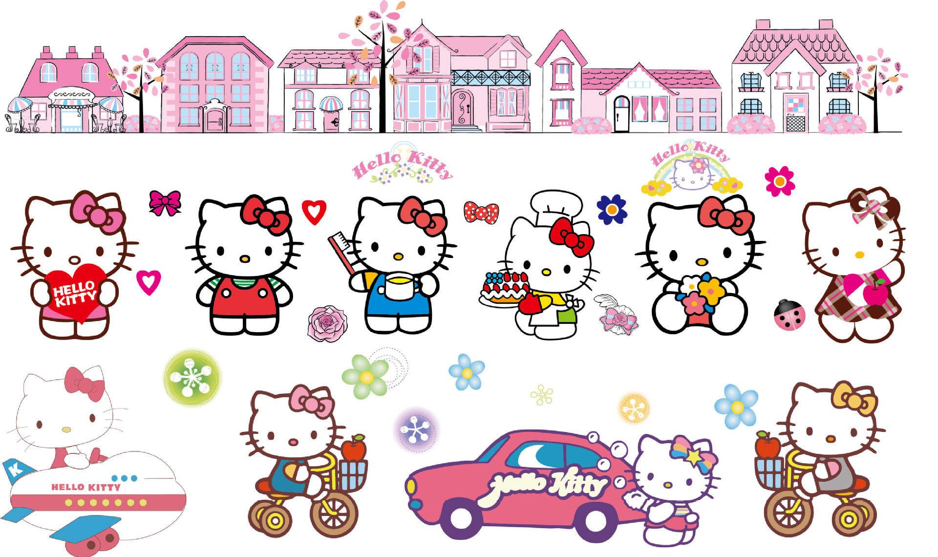 【【厂家直销】DF9908 KT猫 第五代 PVC透明膜 可移墙贴】价格,厂家,图片,墙纸\/壁纸\/墙布\/墙贴,义乌市南驰贸易有限公司-马可波罗网