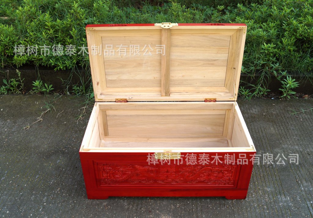 龙凤双喜 樟木箱 83x45x38cm (21)