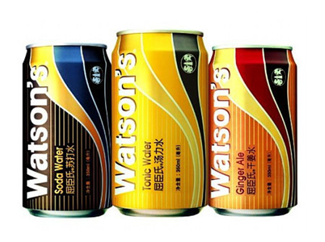 屈臣氏苏打水、汤力水、干姜水、香草苏打水 330ml*24 图片_高清大图 - 阿里巴巴