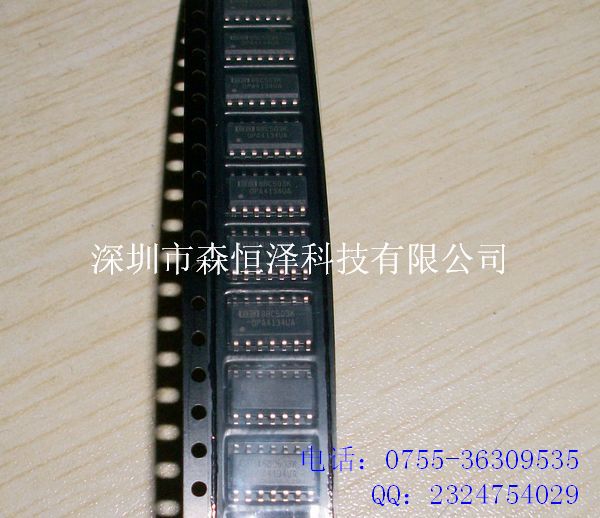 【供应BB全系列通信IC OPA4134UA SOP-14