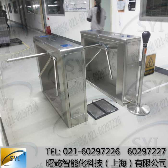 静电测试三角门闸