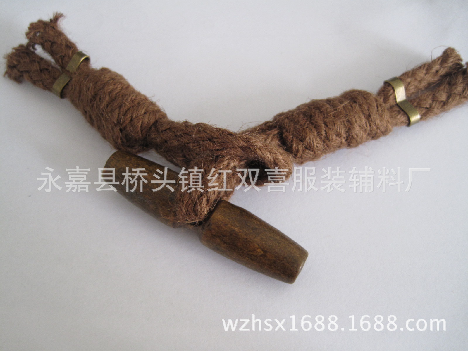 麻绳木头扣