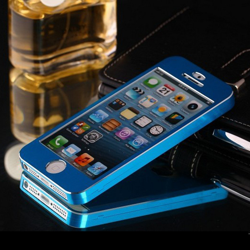 <em>批发</em>苹果iphone5<em>手机</em>外壳超薄0.3MM铝合金上