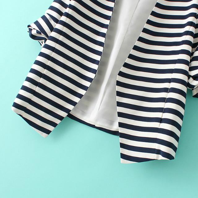 批发采购小西装-014夏装新款 欧美风可调长短