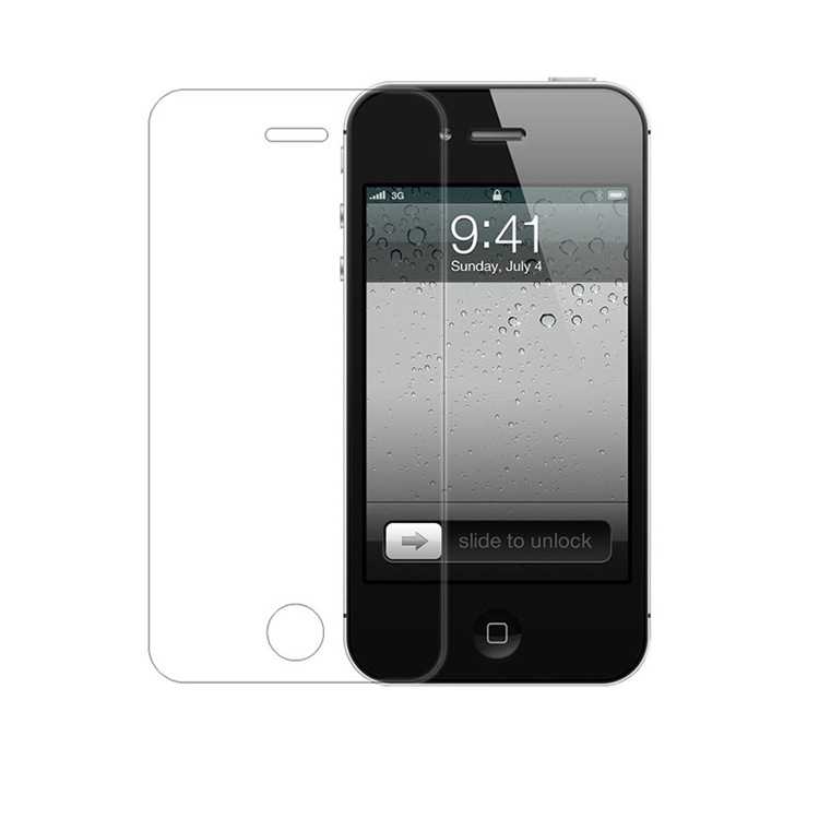 手机保护膜-iphone苹果4 4s手机钢化玻璃屏贴
