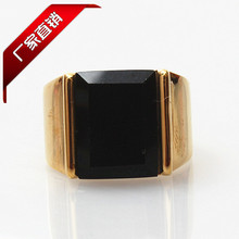 找相似款-新奇特小商品 土豪金男士马来玉戒指