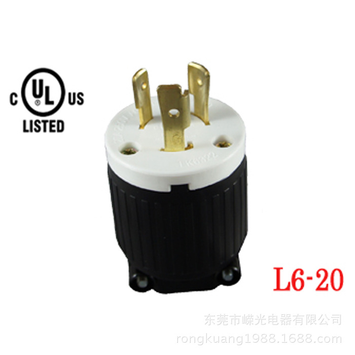NEMA L6-20P LK-6322