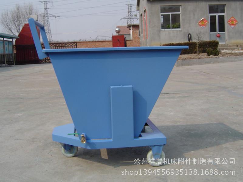 来图加工订做机床排屑专用集屑车  机床垃圾排屑车