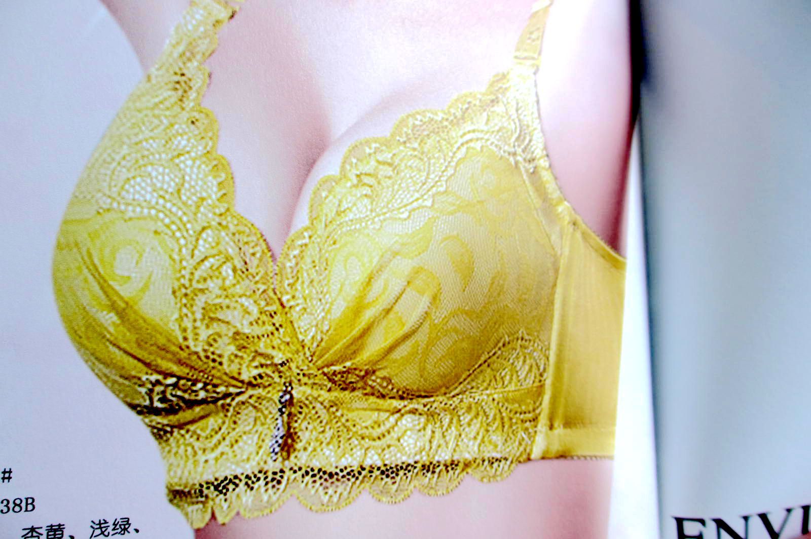 【<em>无钢圈</em>调整型带蕾丝<em>四排扣文胸</em>】价格,厂家