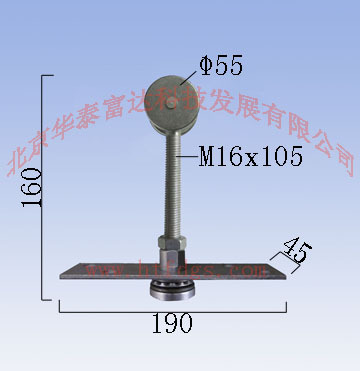 FHW-100-S工业折叠门吊轮