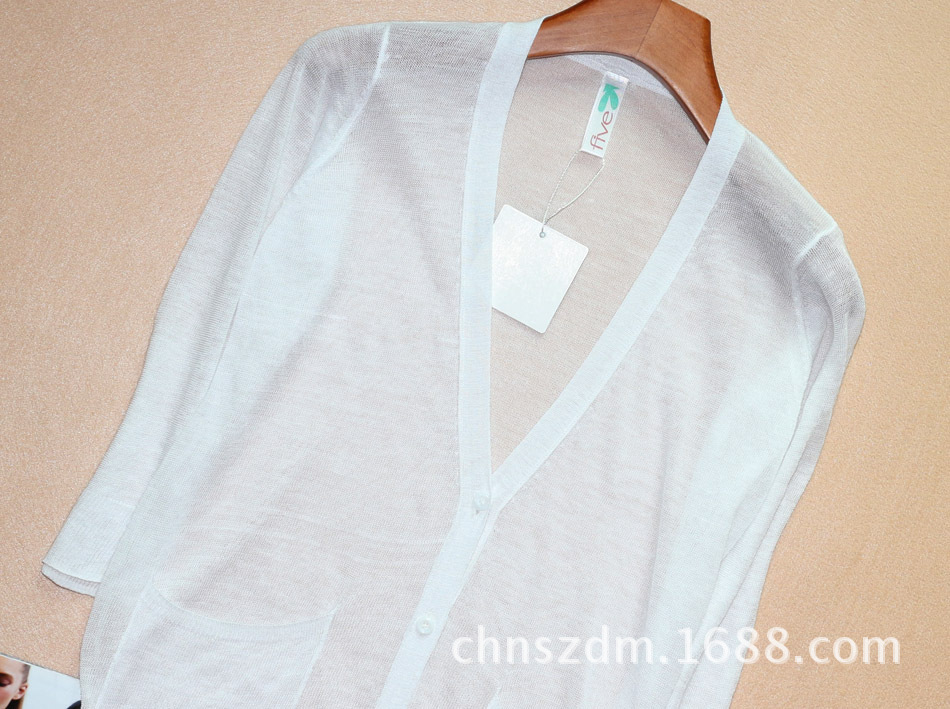 【欧美女装夏季棉麻女装新款亚麻<em>开衫批发</em>新款